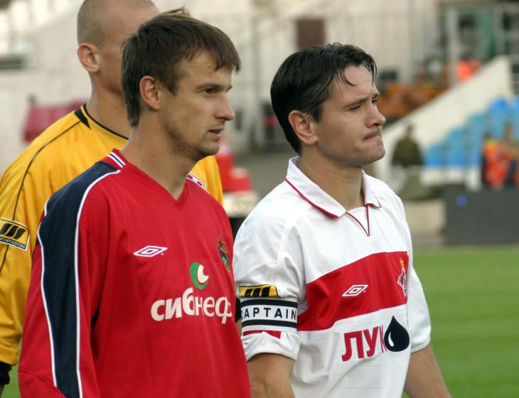 Дмитрий Аленичев (справа)