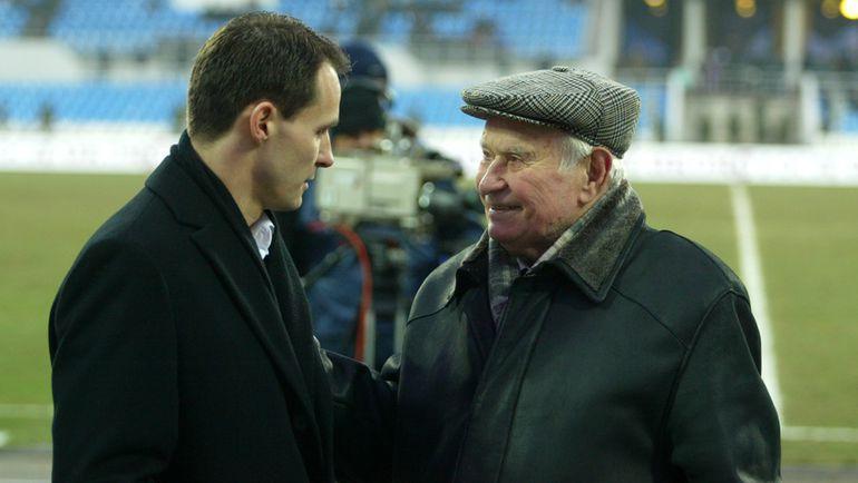 2000-е. Константин БЕСКОВ (справа) и Андрей КОБЕЛЕВ. Фото Александр ФЕДОРОВ, 