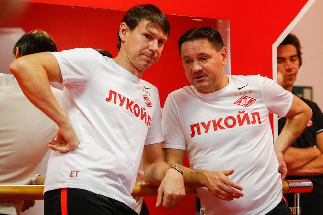Дмитрий Аленичев и Егор Титов