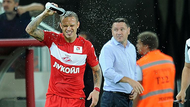 Андрей ЕЩЕНКО и экс-тренер 