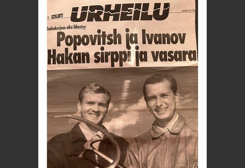 Олег Иванов и Валерий Попович — русские звёзды чемпионата Финляндии