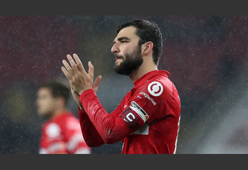 Футболист «Спартака» Георгий Джикия