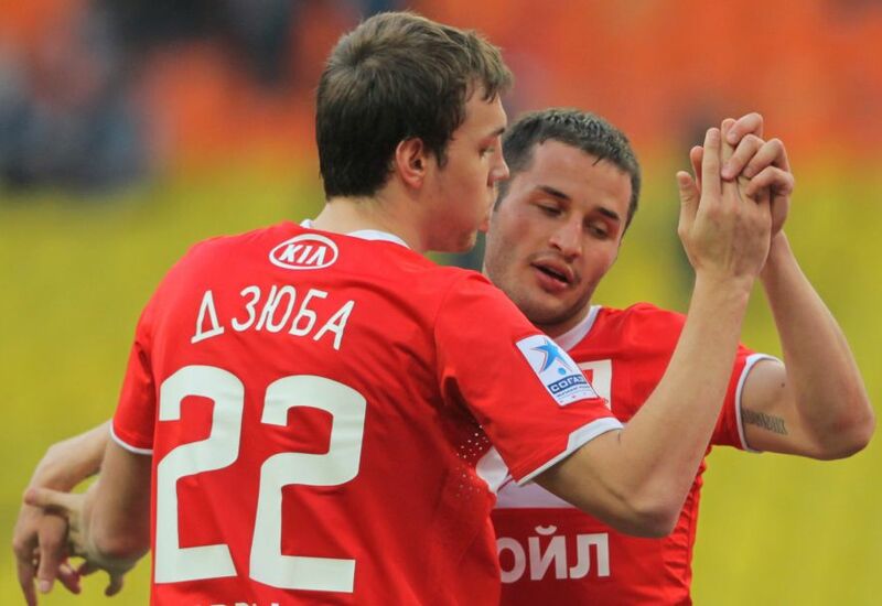 Артём Дзюба и Фёдор Кудряшов в «Спартаке»