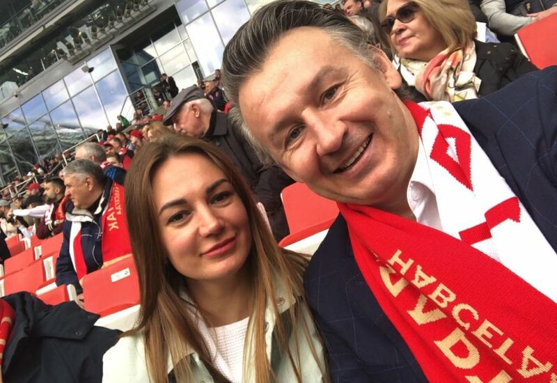 Дмитрий Градиленко с женой