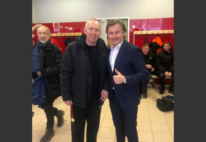Дмитрий Градиленко с Олегом Романцевым