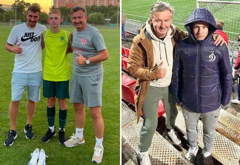 Дмитрий Градиленко со своими воспитанниками