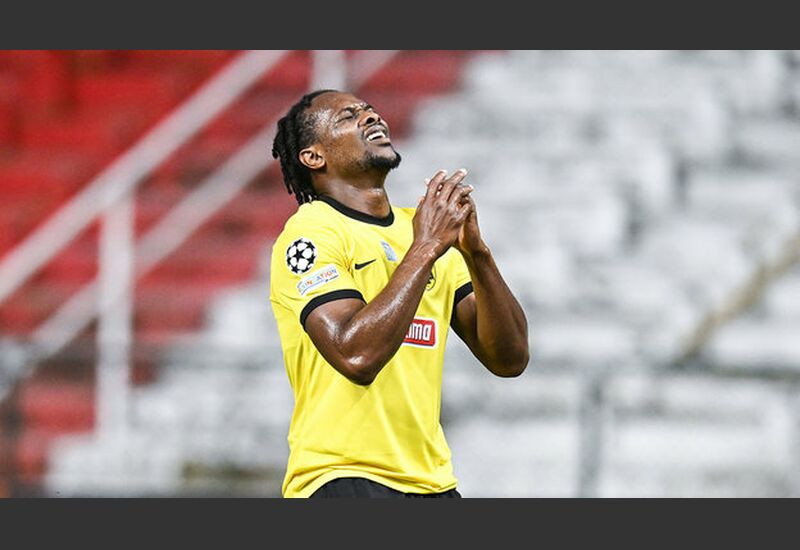 Вингер клуба АЕК Леви Гарсия.