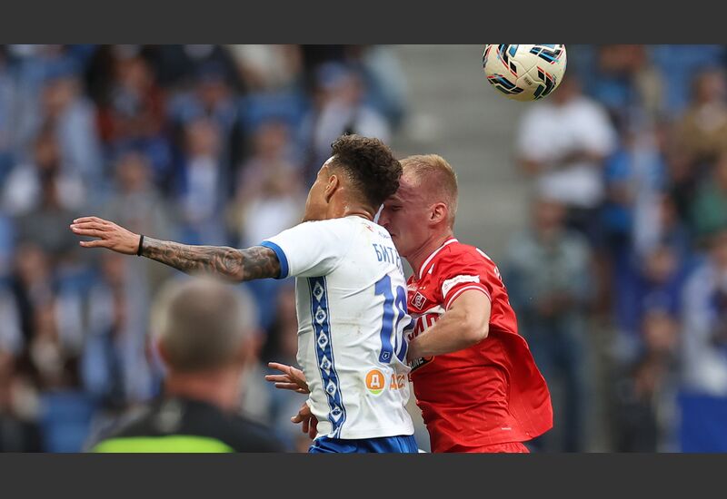 Динамо и Спартак сыграли вничью в дерби в РПЛ: фото матча в Москве 13  сентября 2025. Спорт-Экспресс