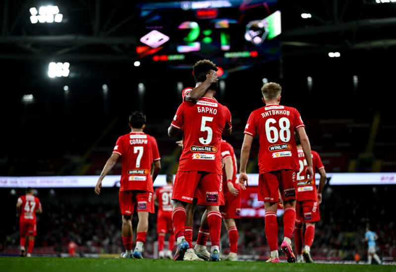 Футболисты «Спартака» / Фото: © РИА Новости / Алексей Филиппов