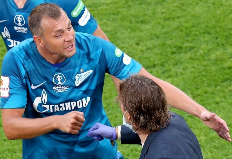 Артём Дзюба и Сергей Юран в финале Кубка России — 2020