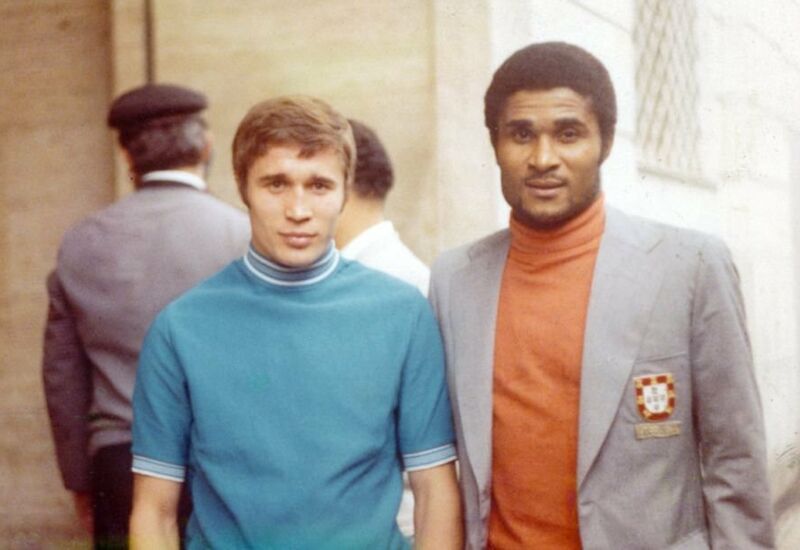 Евгений Ловчев и Эйсебио